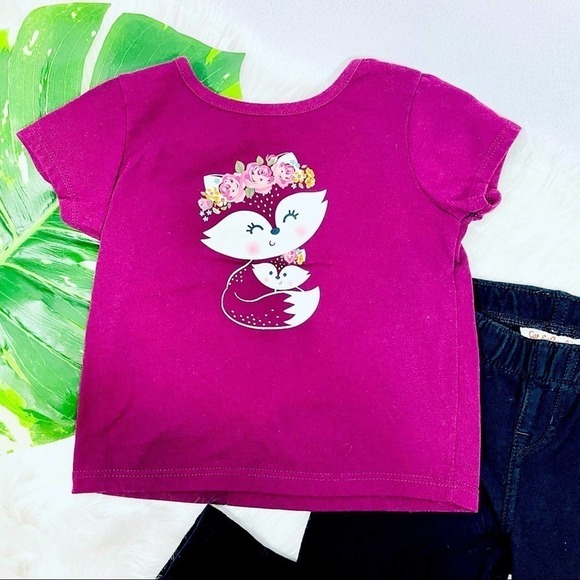 GARANIMALS Short Sleeve Shirt and Jegging Pants Set - Picture 3 of 9